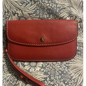 Coach 1941 Clutch Wallet. Glove tan leather like new condition